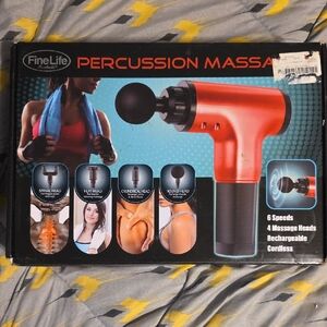 Red Percussion Massager